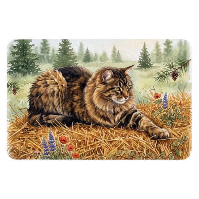 Nari från skogen magnet (Horisontell)