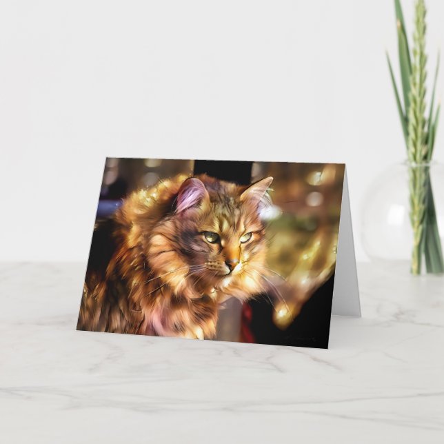 Nari och Golden Sol Tack Kort (Framsida)