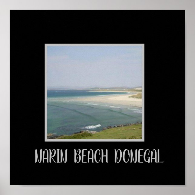 Narin Portnoo Beach Donegal Poster (Framsidan)