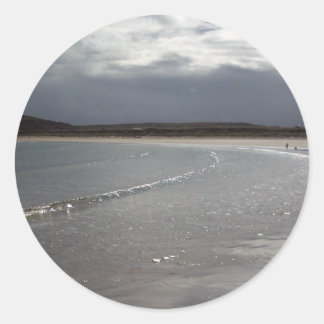 Narin stand,Donegal,Irland Runt Klistermärke