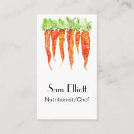 Näringist, Chef, Catering, dietitist Visitkort