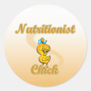 NäringsChick Runt Klistermärke