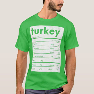 Näringsfakta för den besvärliga thanksgivingen av  t shirt