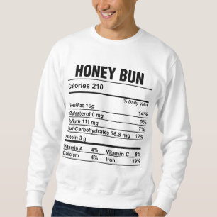 Näringsfenomen Thanksgiving Food honey Bun Funny Lång Ärmad Tröja