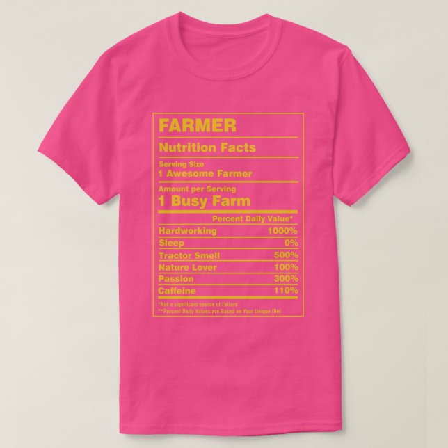 Näringsfenor Farmer T Shirt (Design framsida)