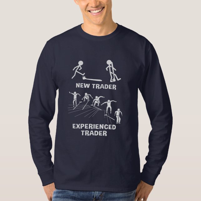 Näringsidkare med erfarenhet av investeringar t shirt (Framsida)
