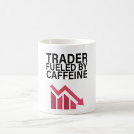 Näringsidkare som drivs med koffein kaffemugg
