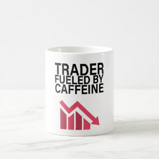Näringsidkare som drivs med koffein kaffemugg