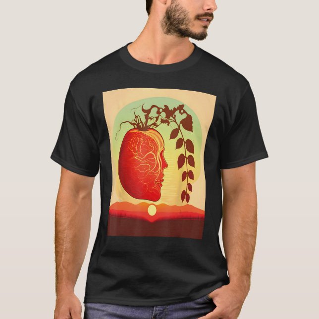 Näringsidkaren Tomato Fruit Vegetable Dietician oc T Shirt (Framsida)