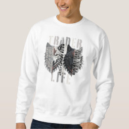 Näringsidkarliv | Varg | Båda sidor Lång Ärmad Tröja