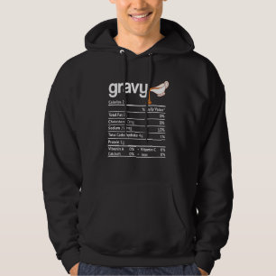 Näringsinnehåll i sås Thanksgiving jul kostnad Hoodie