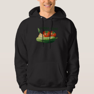 Näringsterapeut Gurka för Dietist och Vegan 3 Hoodie