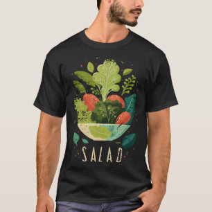 Näringsterapeut Sallad för Dietist och Vegan 2 T Shirt
