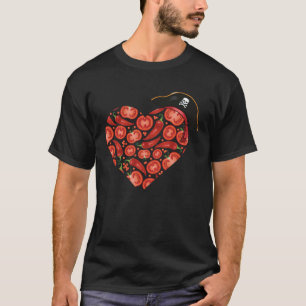 Näringsterapeut Tomat Pirat Grönsak Dietist och T Shirt