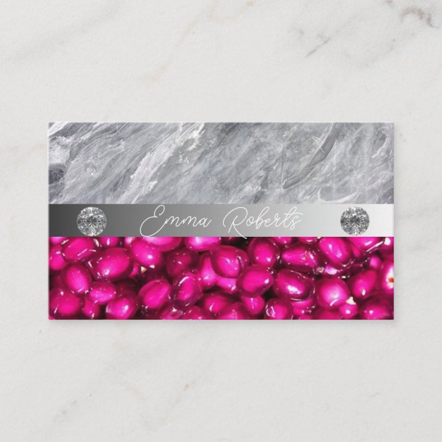 Näringsterapist och Hälsa Visitkort (Framsida)