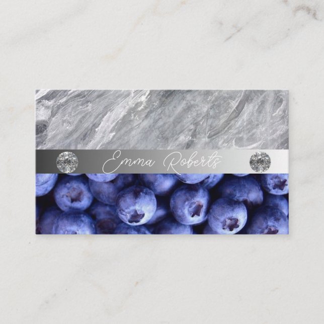 Näringsterapist och Hälsa Visitkort (Framsida)