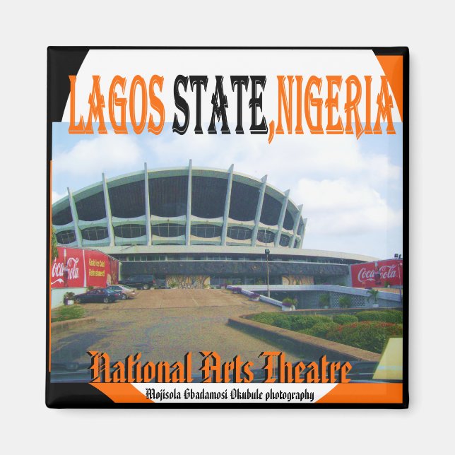 Narional teater Mojisola Gbadamosi Okubule photog Magnet (Framsidan)
