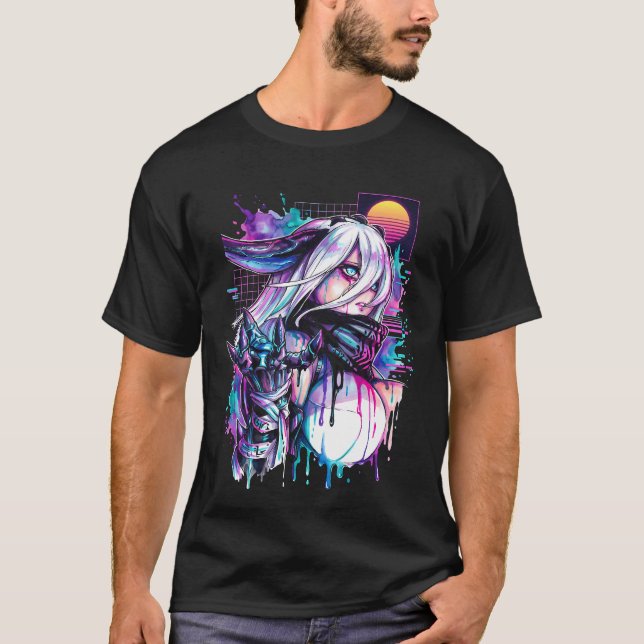 Narja Crowd Control Support Kaos Zero Mardröm P T Shirt (Framsida)