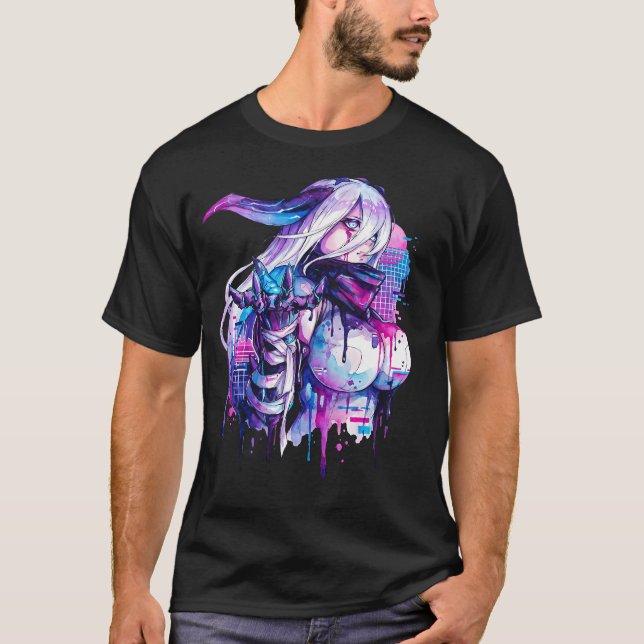 Narja Entity Code NA-02 Replika Chaos Zero Nightma T Shirt (Framsida)