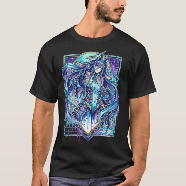 Narja Veracity Stack Healing och Damage Chaos Zero T Shirt (Framsida)