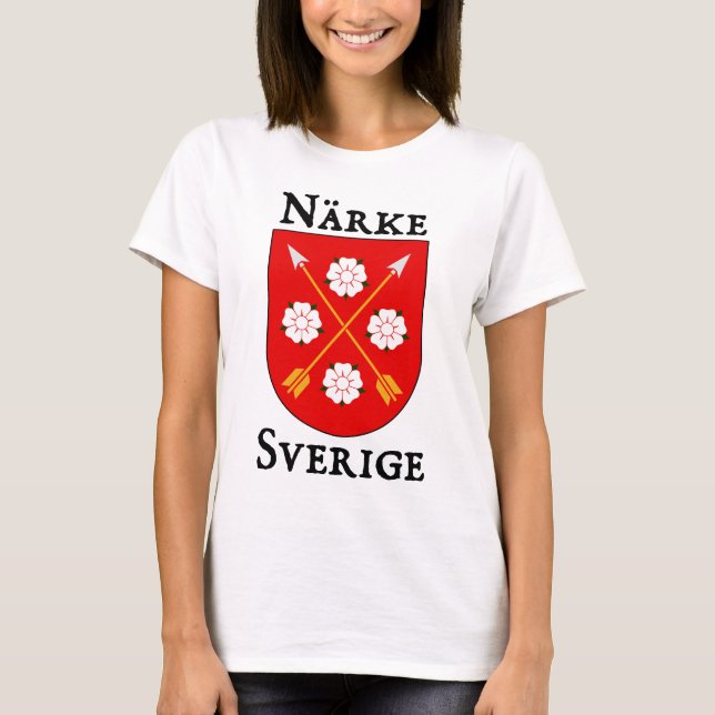 Närke Sverige T-shirt (Framsida)