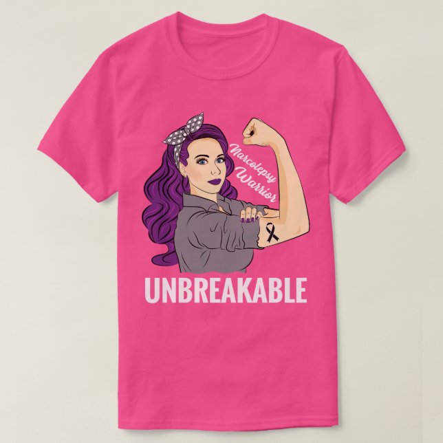 Narkolepsimedvetande Neurologisk sömnsmask Narkole T Shirt (Design framsida)