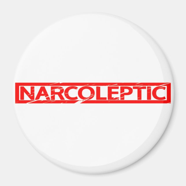 Narkoleptikum Frimärke Magnet (Framsidan)