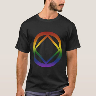Narkotika Anonym regnbåge Pride Symbol Classic T Shirt