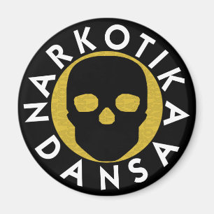 NARKOTIKA LIV Smör runt magnet svart N3