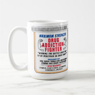 Narkotikaberoende Fighter Coffee Mugg