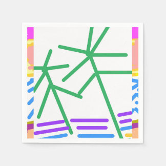 Närliggande Abstrakt Pappersservett