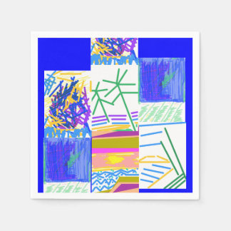 Närliggande Abstrakt Pappersservett