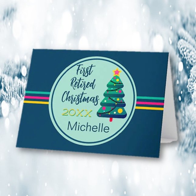 Närliggande, första pensionerad jul kort (Skapare uppladdad)