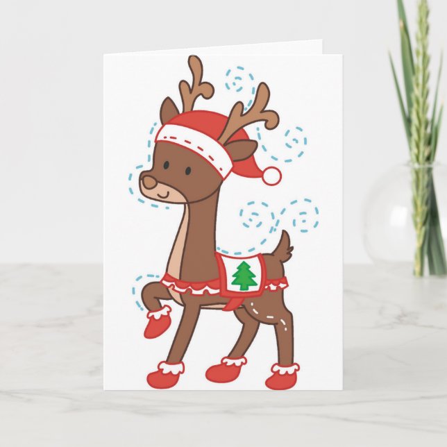 Närliggande Tecknad Helgkort (Framsida)