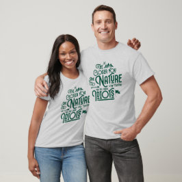 Närmare naturen Långt från Idiots Funny Travel T Shirt