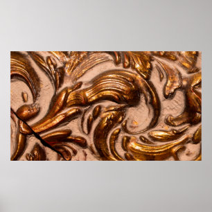 Närmare uppgifter om bild ram, brons färg. poster