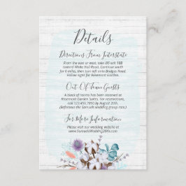 Närmare uppgifter om Bröllop i Blommigten för sydb Tilläggskort