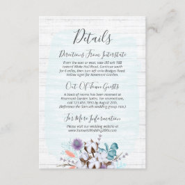 Närmare uppgifter om Bröllop i Blommigten för sydb Tilläggskort