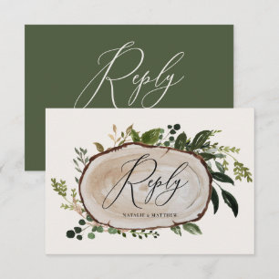 Närmare uppgifter om Rustic Foliage Farmhouse Eleg Tilläggskort