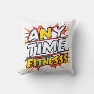 Närmast - roliga fitness-citat kudde