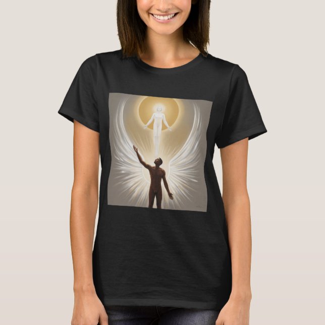 Närmaste Gud: Kräfta den gudomliga Väg T Shirt (Framsida)