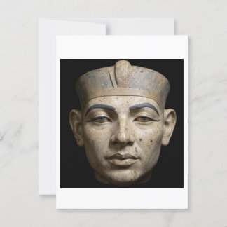 Narmer First Egyptian Pharaoh Unifier Art Vykort