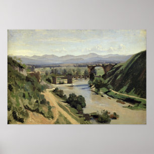 Narni överbrygga av Augustus över Neraen Poster