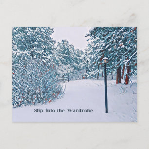 Narnia-inspikat vykort