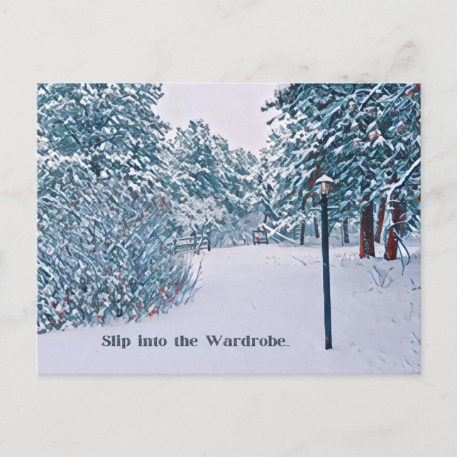 Narnia-inspirerad Vykort (Framsida)