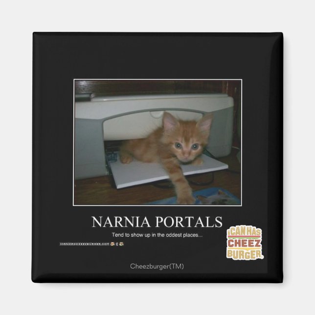 Narnia Portaler Magnet (Framsidan)