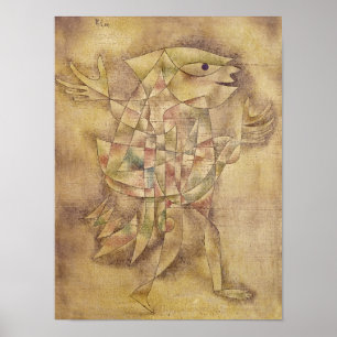 Narr in Trance, 1929 av Paul Klee Poster