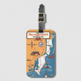 Narragansett Rhode island Bagagebricka