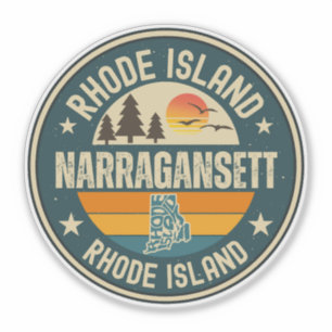 Narragansett, Rhode Island Klistermärken