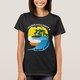 Narragansett Rhode island surfing T Shirt